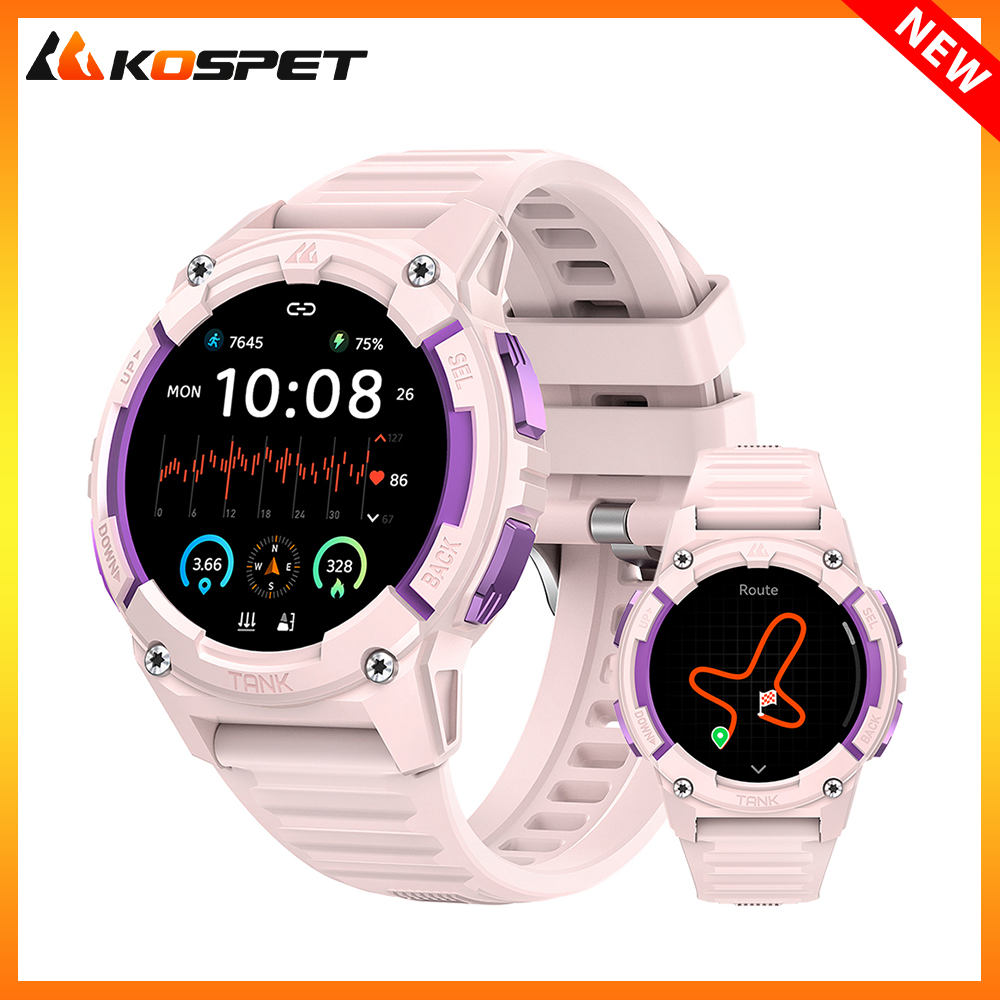 KOSPET TANK S2 GPS Smart Horlo - Smartwatch Watches For Women With Gps recensie en prijs