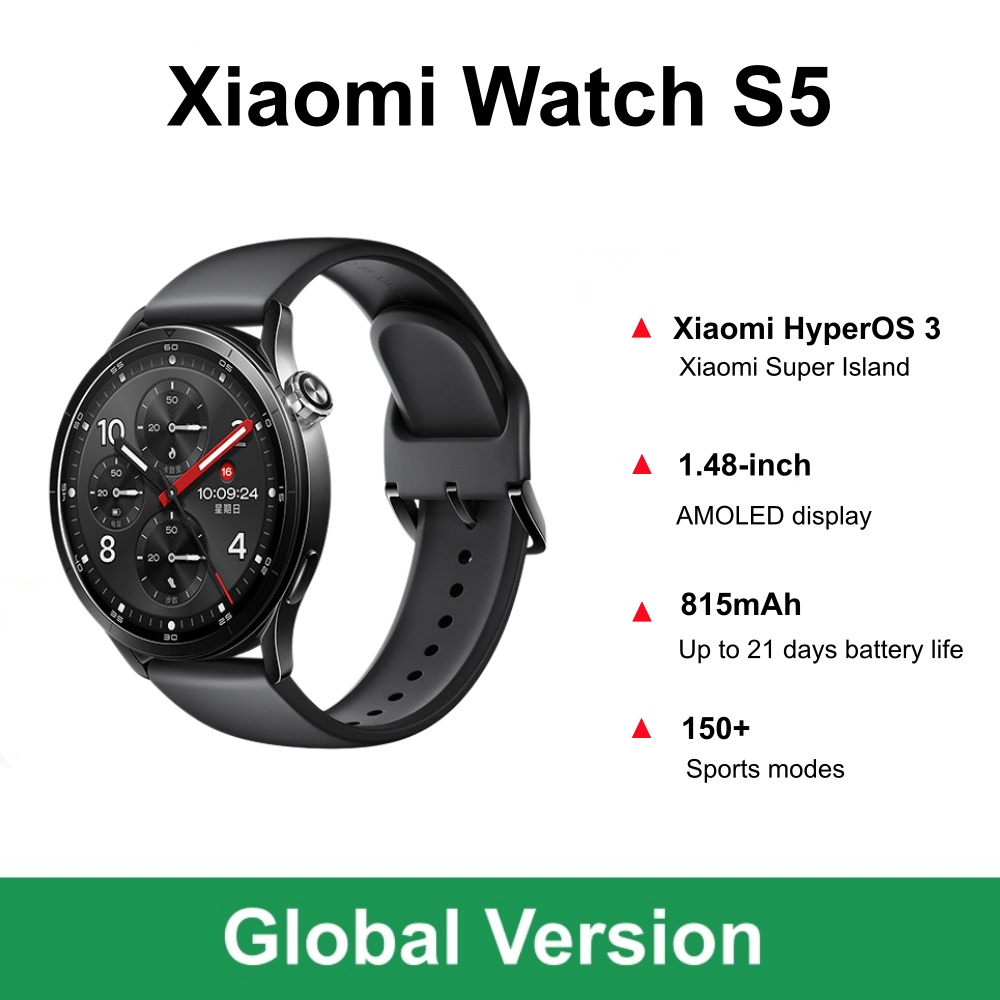 Globale versie Xiaomi Watch S5 - Timex Watches Smartwatch recensie en prijs